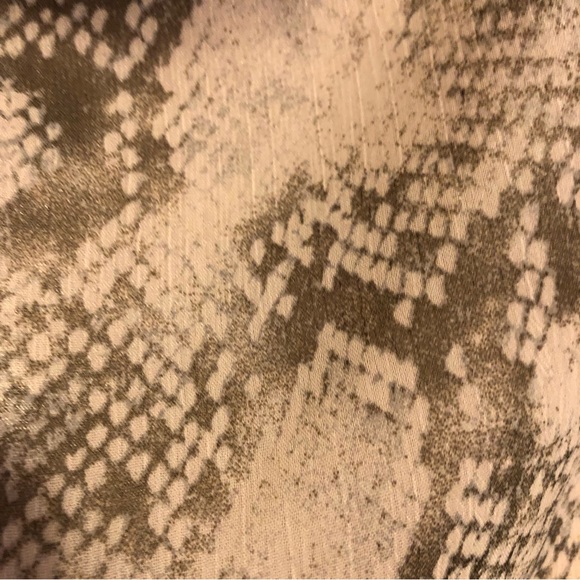 City Triangles Leopard Chiffon Strapless High Low Dress Size 9 - Picture 3 of 4